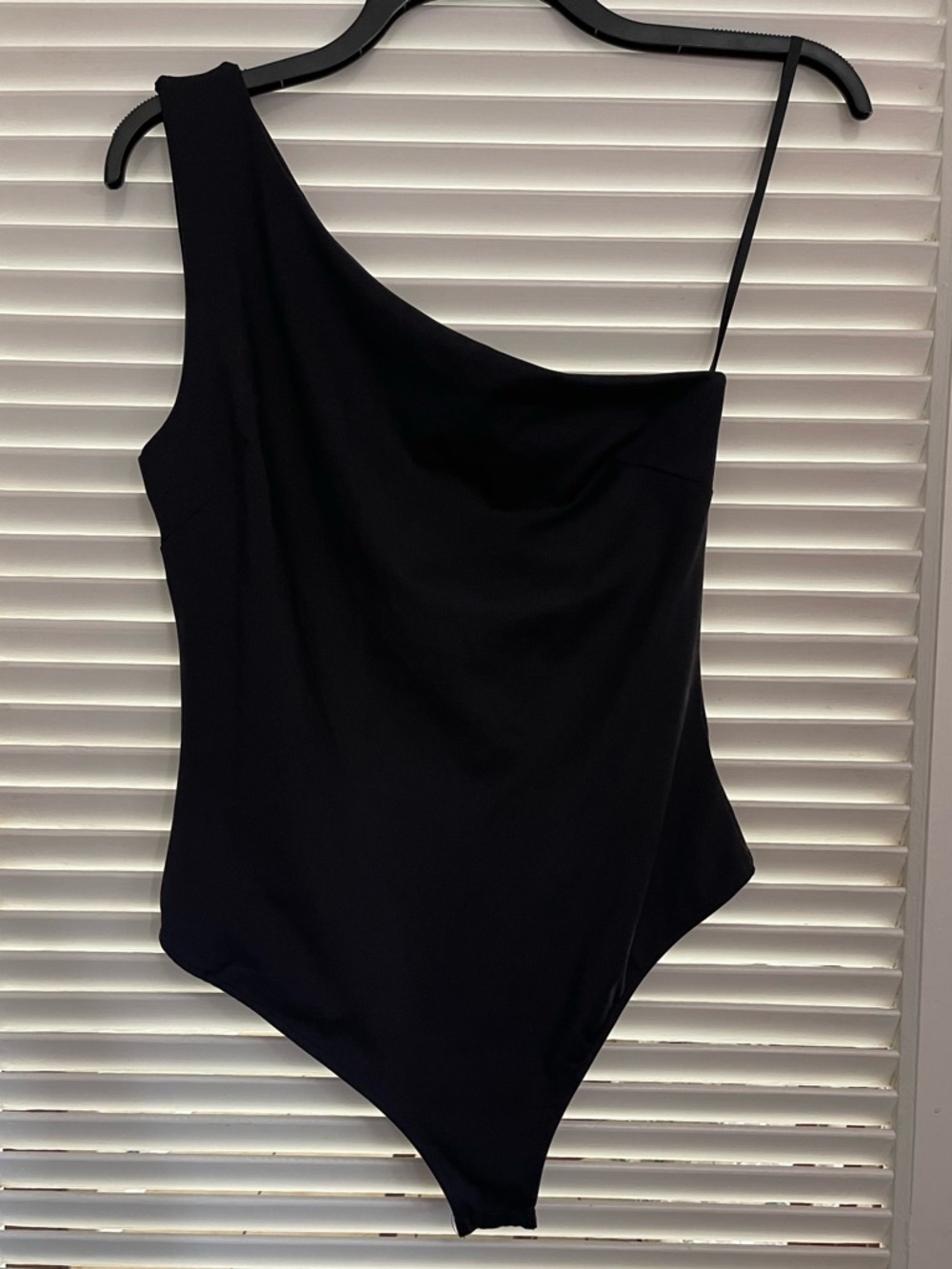 FREE PEOPLE Intimately Can't Stop Me Asymmetrical Bodysuit